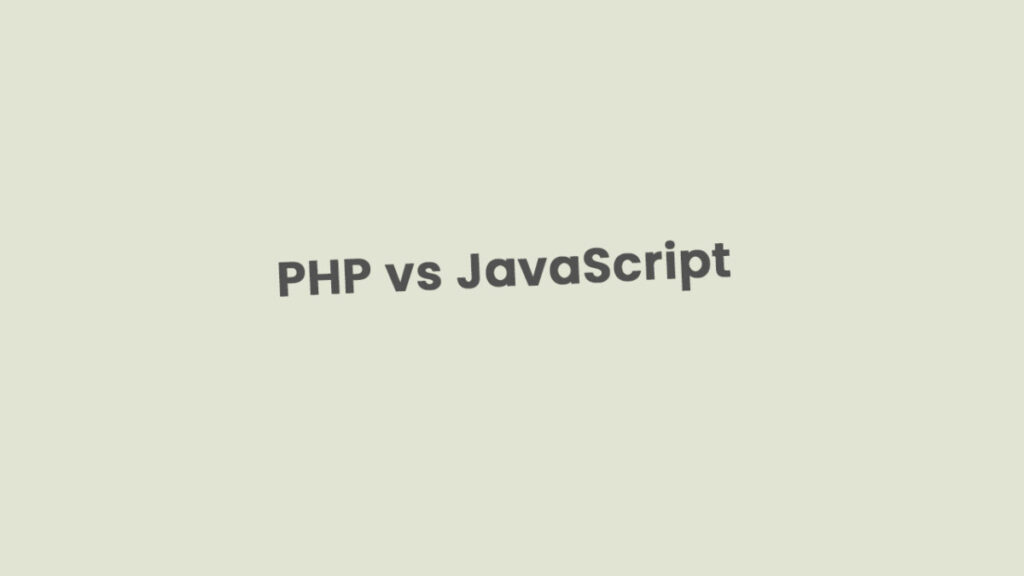 Co wybrać: PHP czy JavaScript?